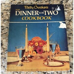 Vintage 1970 Betty Crocker New Dinner For Two Cookbook Recipes Cook Book Cooking